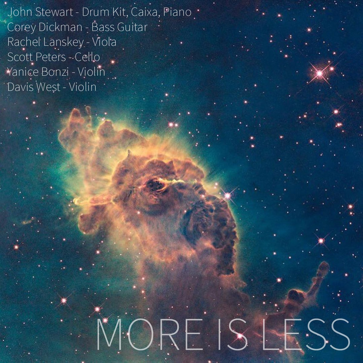 Infinity album booklet artwork, More Is Less