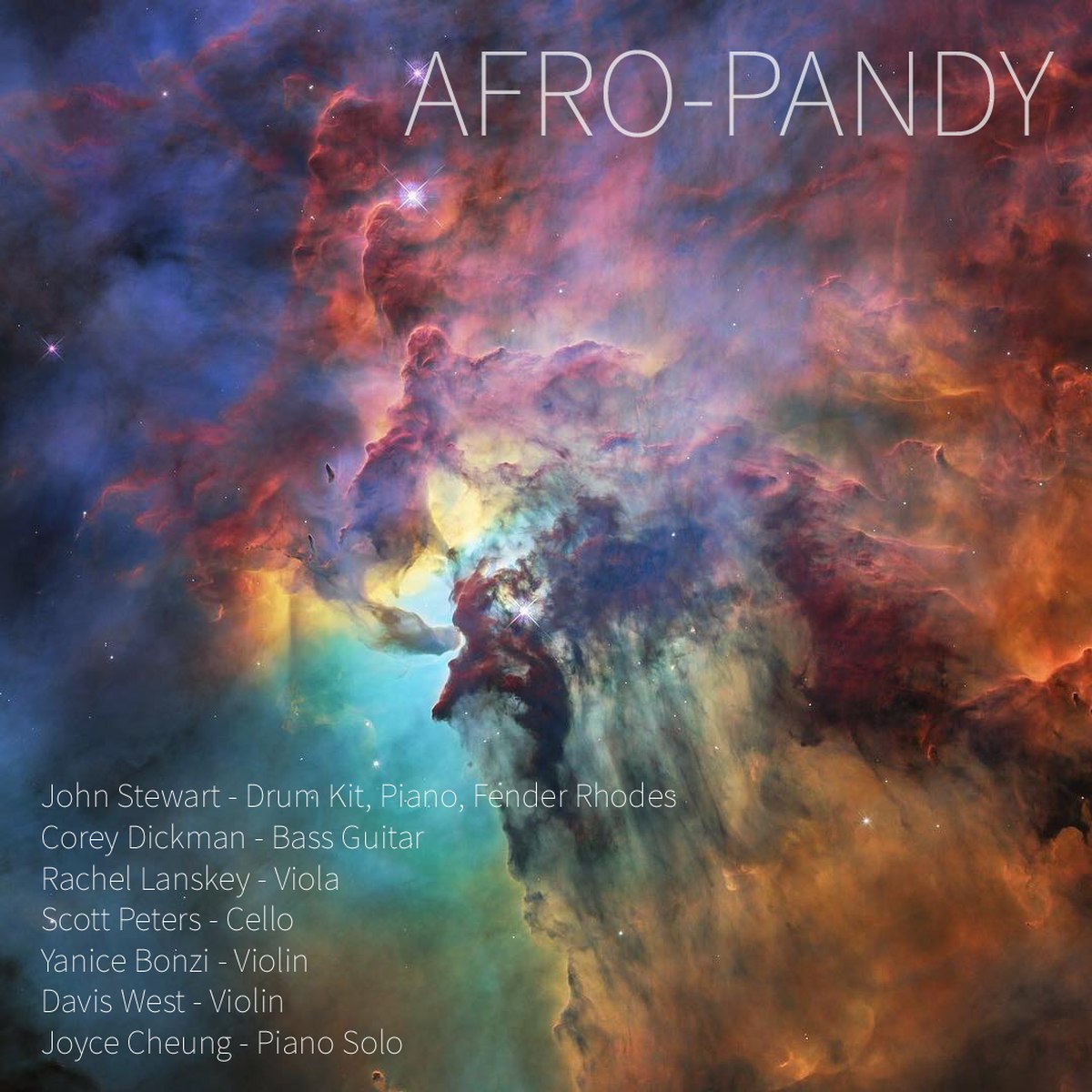 Infinity album booklet artwork, Afro-Pandy