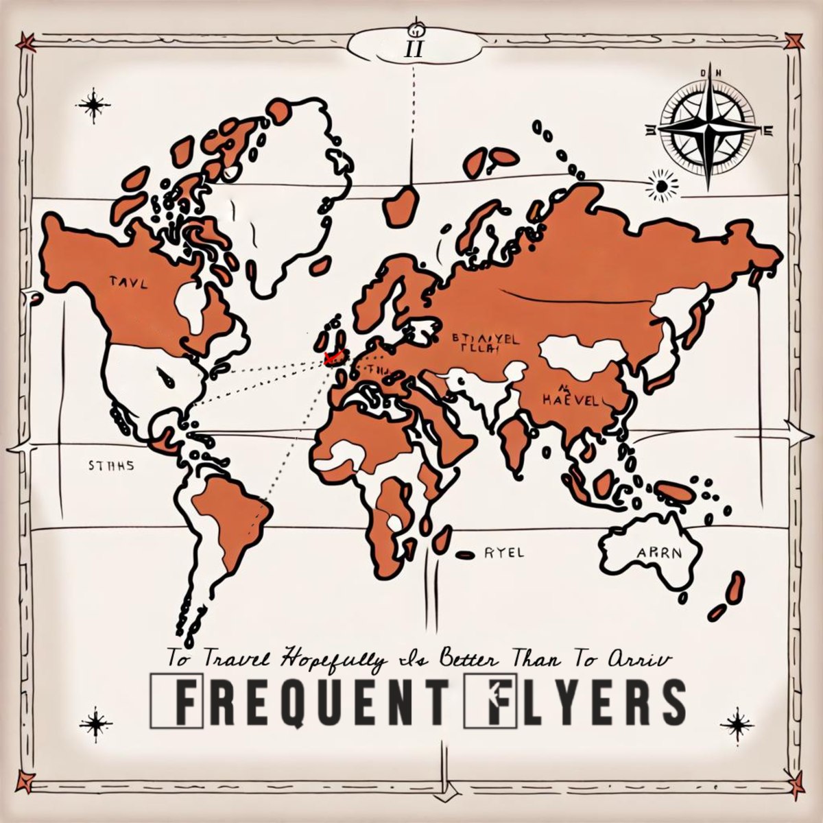 To Travel Hopefully Is Better Than To Arrive — album artwork, front cover