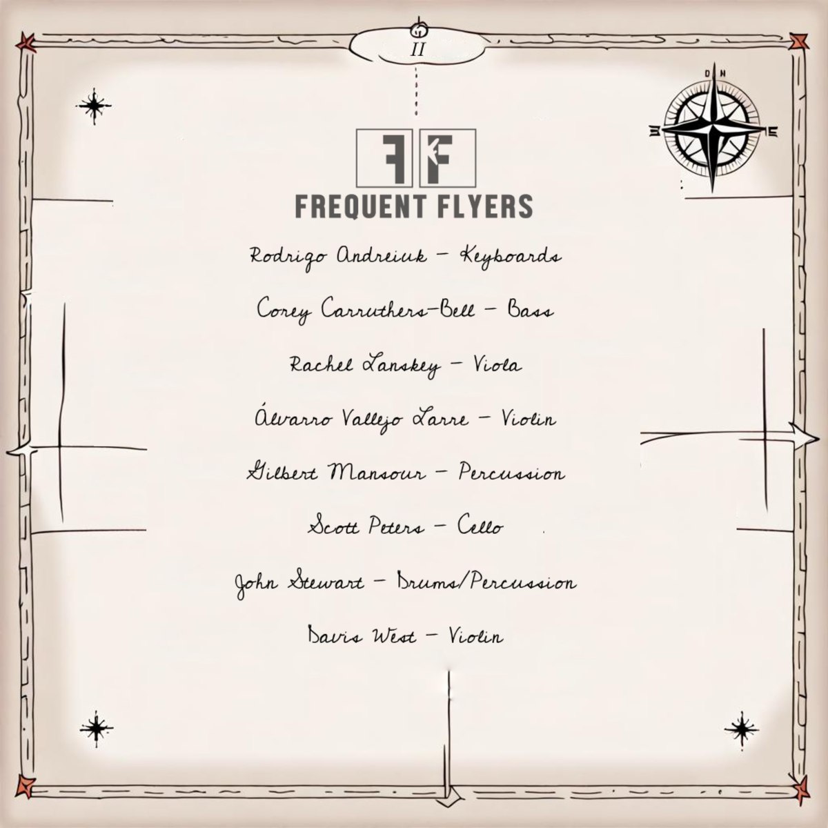 To Travel Hopefully Is Better Than To Arrive — album artwork, inner sleeve 1
